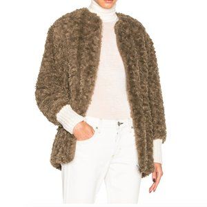 Isabel Marant Etoile Abril Easy Faux Fur Coat